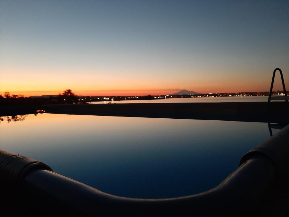 Apartmán Casa Con Piscina E Vista Mare Dal Giardino Fanusa Exteriér fotografie