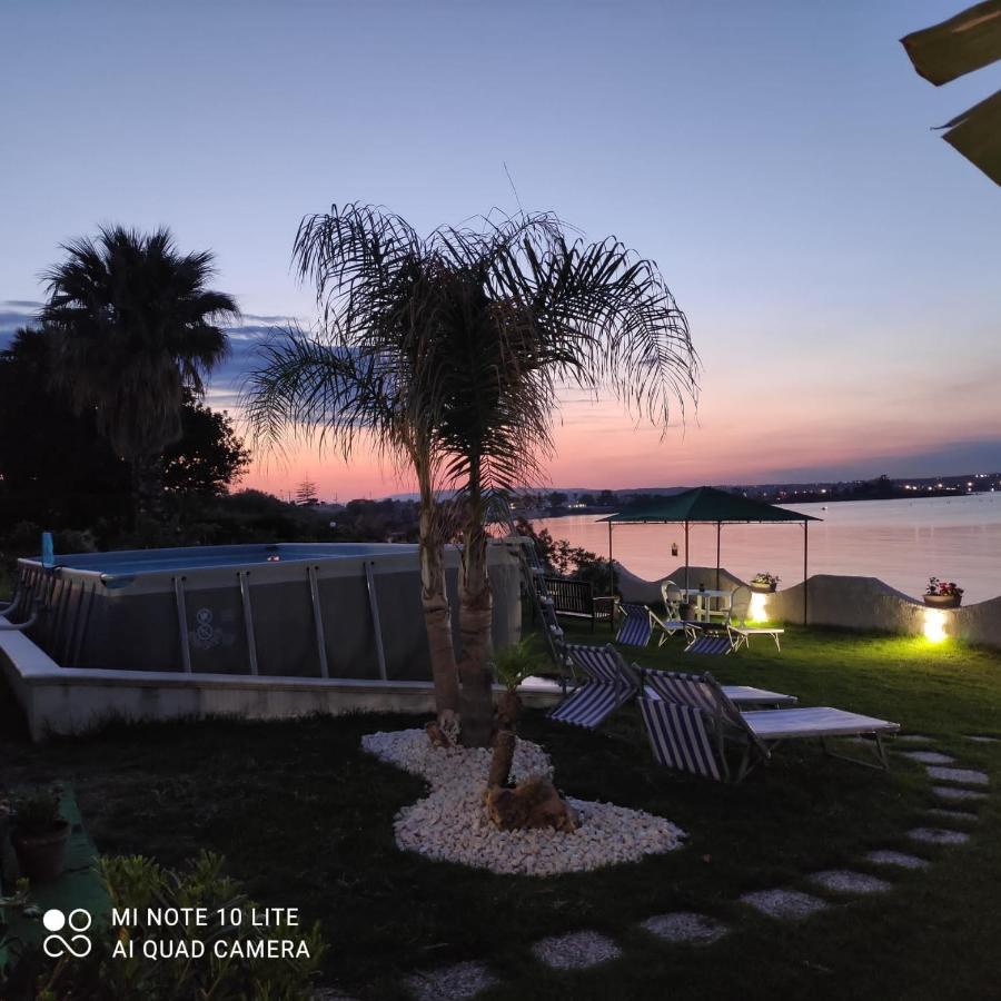 Apartmán Casa Con Piscina E Vista Mare Dal Giardino Fanusa Exteriér fotografie