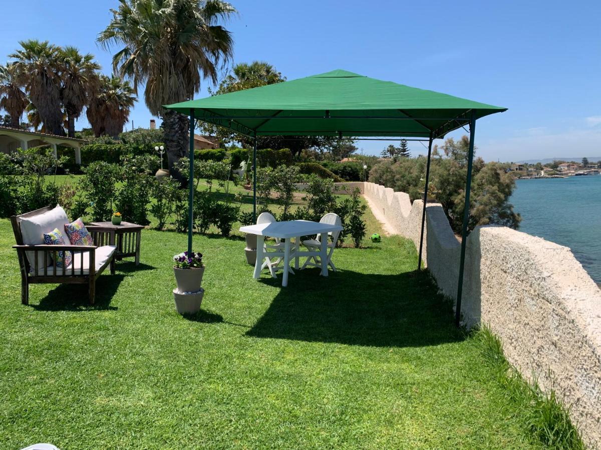 Apartmán Casa Con Piscina E Vista Mare Dal Giardino Fanusa Exteriér fotografie