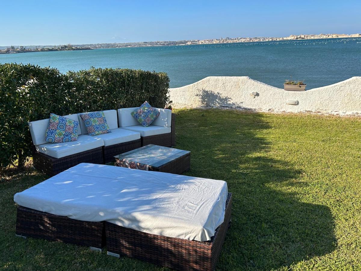 Apartmán Casa Con Piscina E Vista Mare Dal Giardino Fanusa Exteriér fotografie